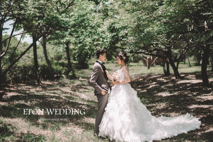 【婚紗攝影】精靈系少女必備-花冠新娘