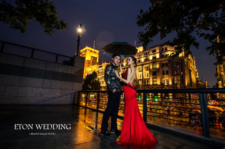 【自助婚紗】紅色禮服婚紗照取景&道具搭配全攻略