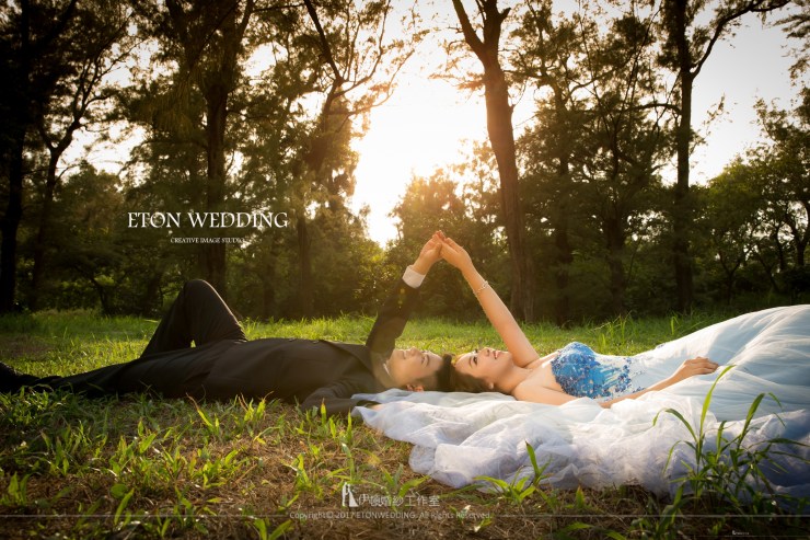 【婚紗攝影】藍色婚紗穿搭秘訣&景點搭配技巧