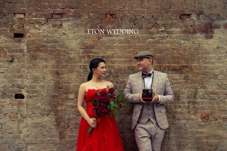 【自助婚紗】黑髮也可以成為百變新娘？款禮服穿出妳的專屬風格！