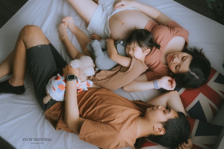 【孕婦寫真】從孕婦寫真到寶寶抓周：家庭幸福的完美時刻